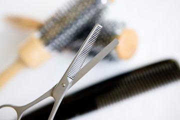 France, Paris, Matériel de coiffeur