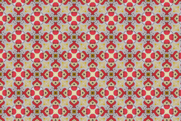 seamless pattern with hearts