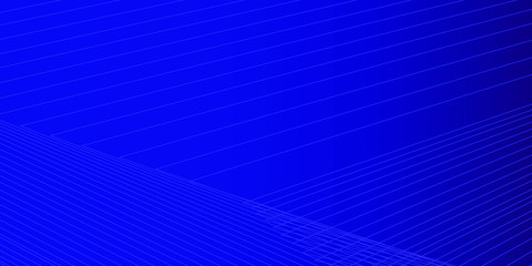 Blue lines on blue background. Lines or stripes with corners on blue gradient. Background for posters, banners, business cards, videos, sites and blogs.