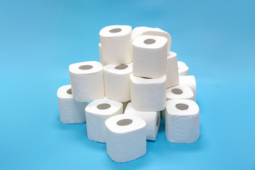toilet paper supplies for the coronavirus pandemic covid- 19