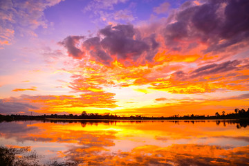 Sunset Lake Landscapes