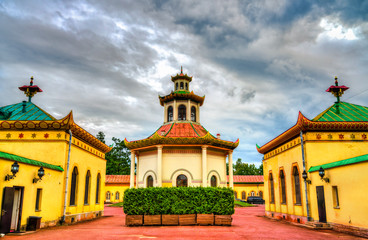 The Chinese Village in Alexander Park of Tsarskoye Selo near Saint Petersburg in Russia
