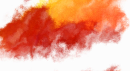 Watercolor painted background. Abstract Illustration wallpaper. Brush stroked painting. 2D Illustration.