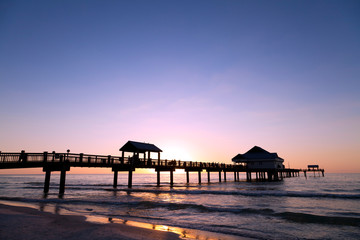 Fototapeta premium Sunset in Florida