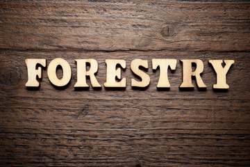 Forestry word view