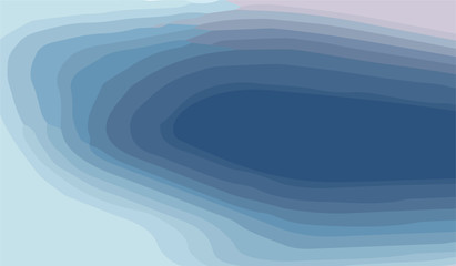 Multi layer light blue color background. Vector illustration.