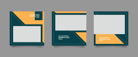 Slides abstract Unique Editable modern Social Media banner Template. Anyone can use This Design Easily.Promotional web banner for social media. Elegant sale and discount promo - Vector.