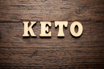 Fototapeta premium Keto word view