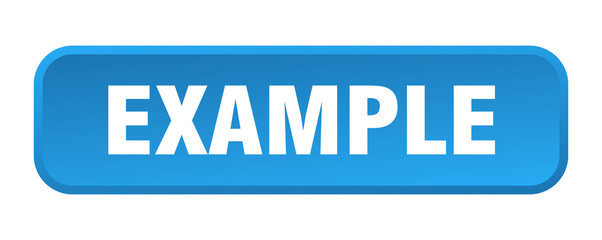 example button. example square 3d push button