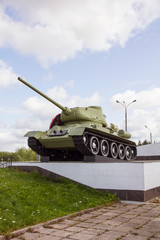 VELIKY NOVGOROD, RUSSIA - August 23, 2019: Memorial complex in honor of the 30th anniversary of the...