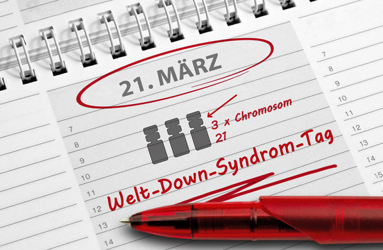 21. M&auml;rz, Welt-Down-Syndrom-Tag