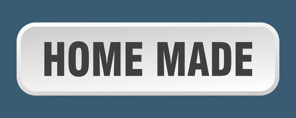 home made button. home made square 3d push button