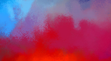 Brushed Painted Abstract Background. Brush stroked painting. Artistic vibrant and colorful wallpaper.