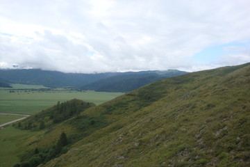view of mountains