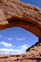 Section of double Windows, Arches National Park