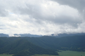 view of mountains