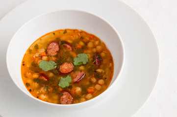 yellow pea soup