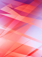 Abstract background. Striped colorful textured geometric wallpaper. Intersecting diagonal shapes pattern graphic. Vibrant design.