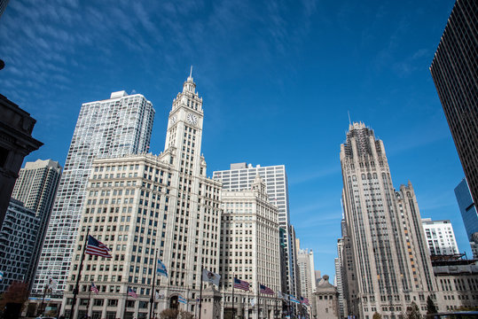 Wrigley building in Chicago
