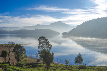 Morning Sunlight lakes and mountains view from Ooty   © MOHAMED