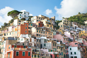 Riomaggiore in Cinque Terre, Italy 
