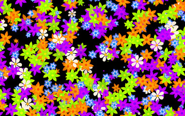 Fototapeta na wymiar floral flower background