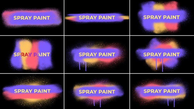 Spray Paint Title
