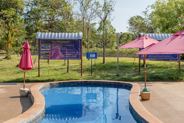 Spa in geothermal hot spring