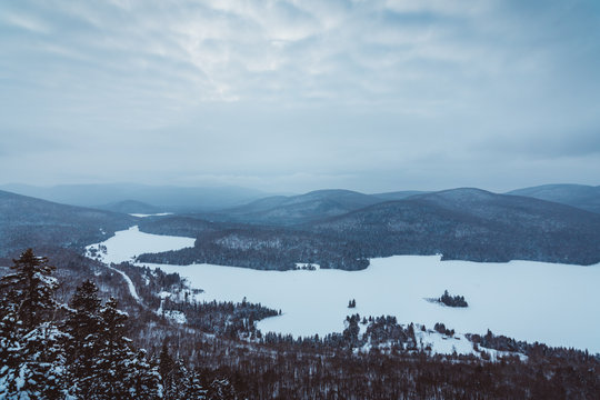 Mont Tremblant Park Winter View