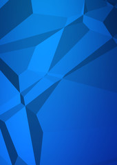 Polygonal background. Colorful wallpaper with geometric design. Digital 3d illustration.