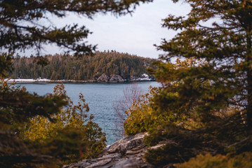 Bruce Peninsula National Park in winter