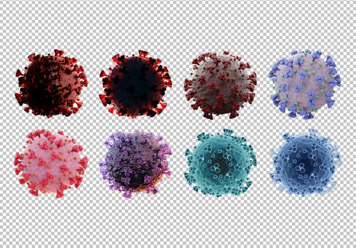 8 Coronavirus Images Mockup
