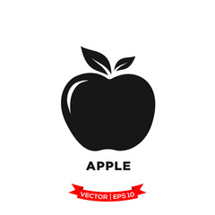 Obraz premium apple icon in trendy flat style