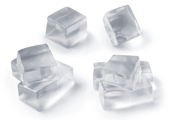 Jelly Cubes transparency Isolated