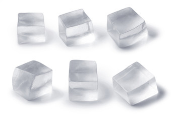 Jelly Cubes transparency Isolated