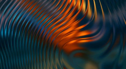 Abstract background. Colorful wavy design wallpaper. Graphic illustration.