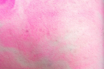 Background of pink and white plasticine. Soft transition. Copy space.