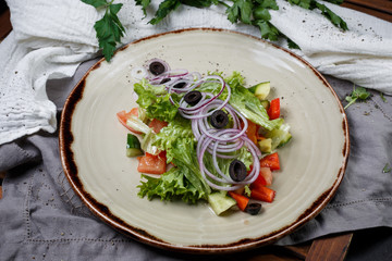 salad with beetroot and feta