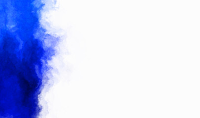 Watercolor painted background. Abstract Illustration wallpaper. Brush stroked painting. 2D Illustration.