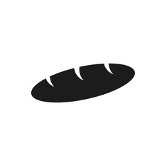 Loaf outline icon. Symbol, logo illustration for mobile concept and web design.