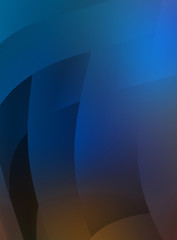 Abstract background with colorful gradient. Vibrant graphic wallpaper with stripes design. Fluid 2D illustration of modern movement.