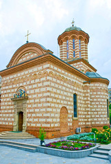 Old Court Church or Annunciation Church of Saint Anthony (Sfantul Antonie Curtea Veche), located in Old Town, is the oldest church in Bucharest, Romania