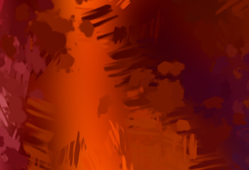 Obraz premium Brushed Painted Abstract Background. Brush stroked painting. Strokes of paint. 2D Illustration.