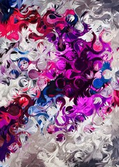 Abstract Colorful Geometrical Artwork,Abstract Graphical Art Background Texture,Modern Conceptual Art