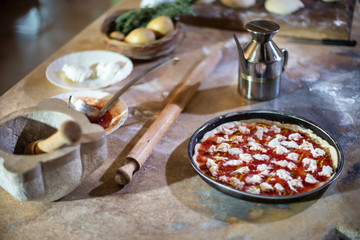 Pizza margherita