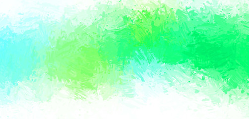 Obraz premium Brushed Painted Abstract Background. Brush stroked painting. Artistic vibrant and colorful wallpaper..