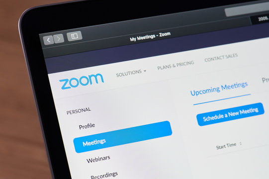 Schedule new meeting in zoom