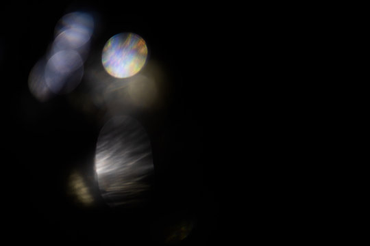 Usable as photo effect. Glowing Bokeh