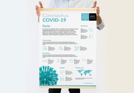 Infographic COVID-19 Poster