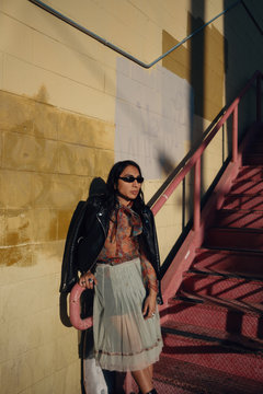 Frida Kahlo inspired street portrait 